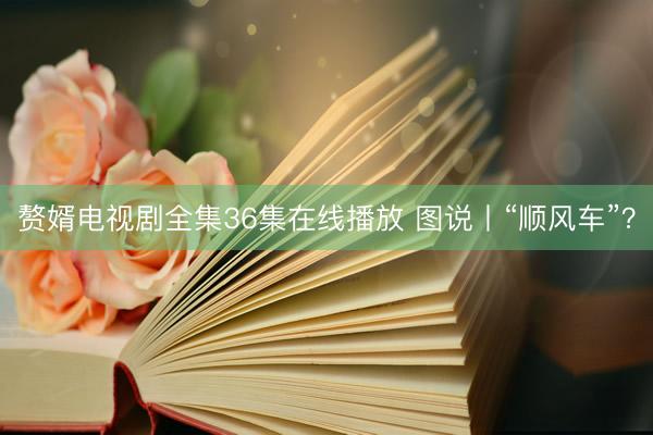 赘婿电视剧全集36集在线播放 图说丨“顺风车”？