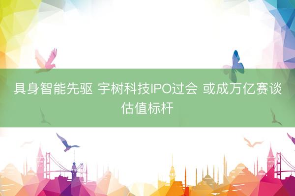 具身智能先驱 宇树科技IPO过会 或成万亿赛谈估值标杆